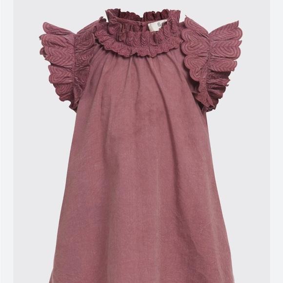 Sea New York Kids Dress in Dusty Rose - Picture 1 of 4